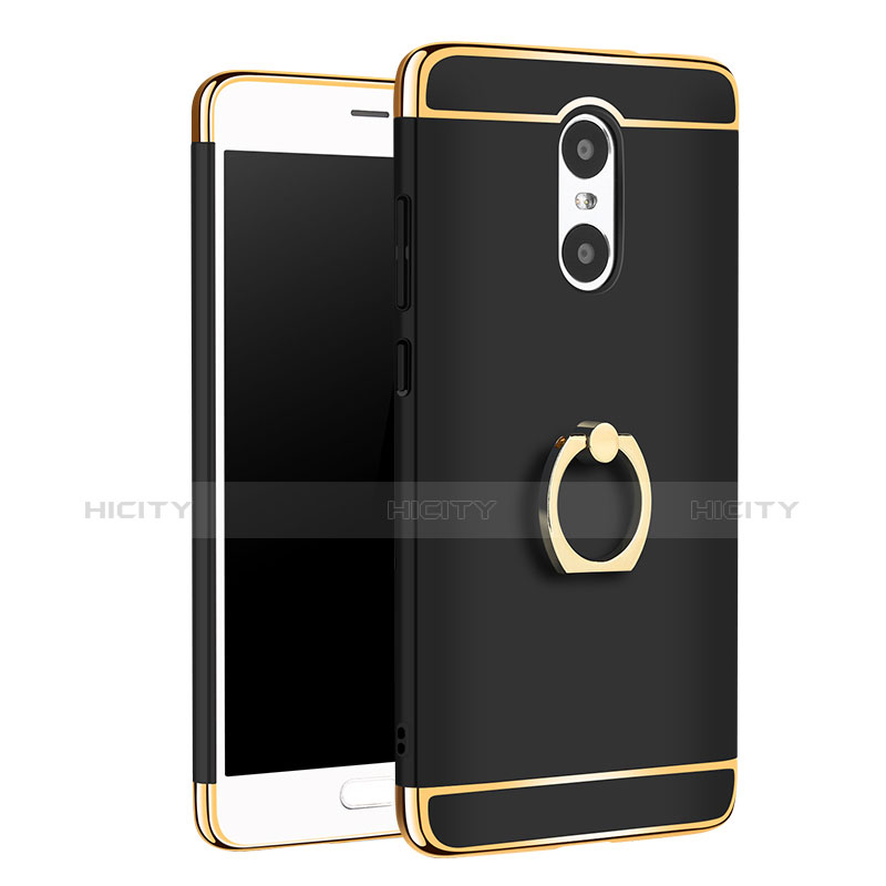 Coque Bumper Luxe Metal et Plastique Etui Housse avec Support Bague Anneau A01 pour Xiaomi Redmi Pro Plus