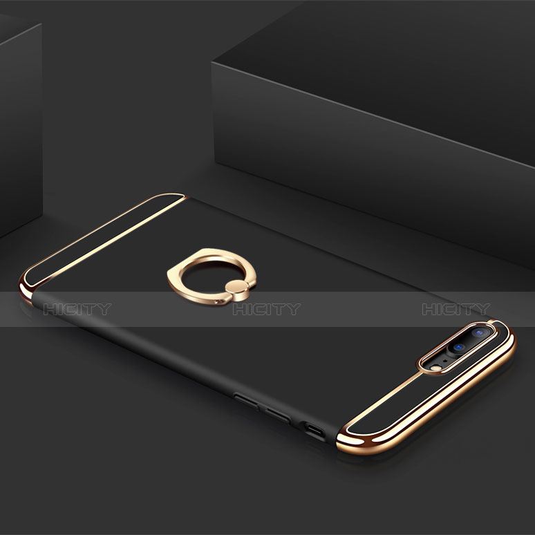 Coque Bumper Luxe Metal et Plastique Etui Housse avec Support Bague Anneau A06 pour Apple iPhone 7 Plus Plus