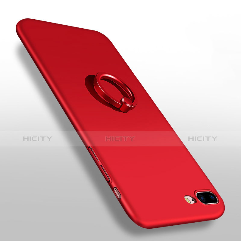 Coque Bumper Luxe Metal et Plastique Etui Housse F02 pour Apple iPhone 7 Plus Rouge Plus