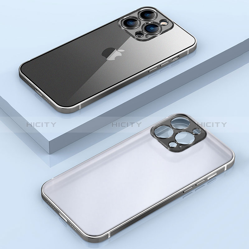 Coque Bumper Luxe Metal et Plastique Etui Housse JB1 pour Apple iPhone 13 Pro Plus