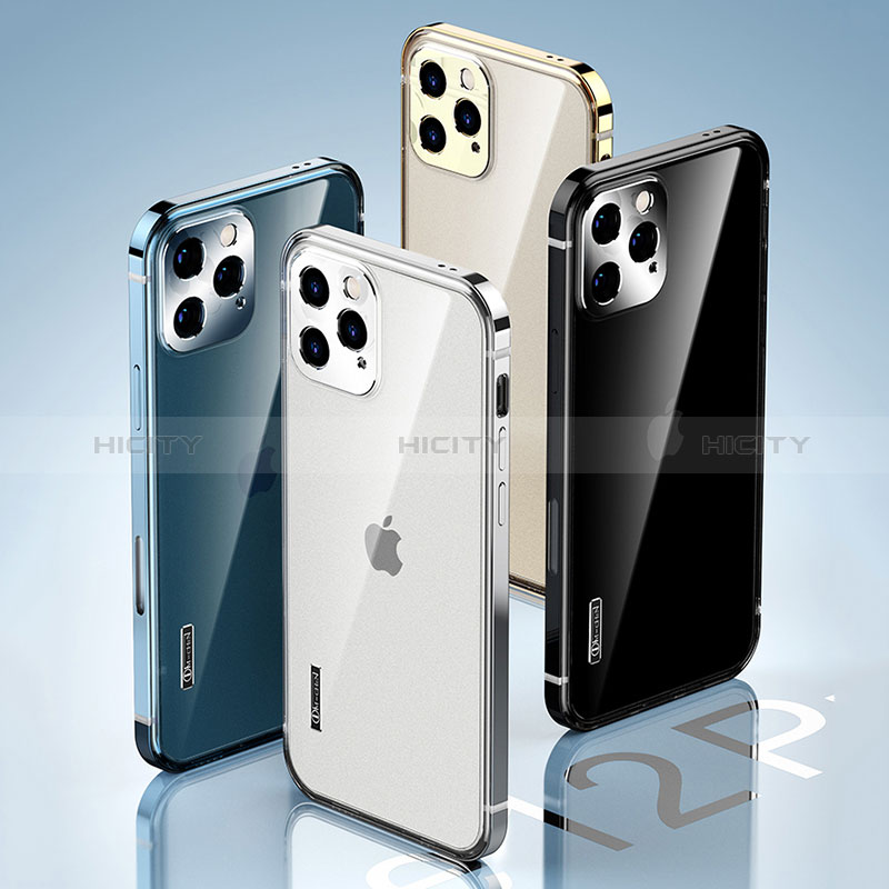 Coque Bumper Luxe Metal et Plastique Etui Housse JL3 pour Apple iPhone 14 Pro Max Plus