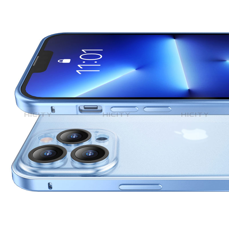 Coque Bumper Luxe Metal et Plastique Etui Housse LF1 pour Apple iPhone 13 Pro Max Plus