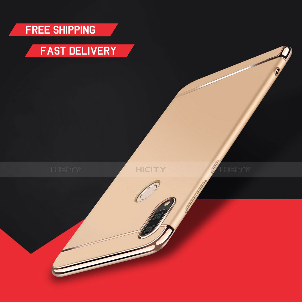 Coque Bumper Luxe Metal et Plastique Etui Housse M01 pour Huawei Enjoy 9 Plus Or Plus