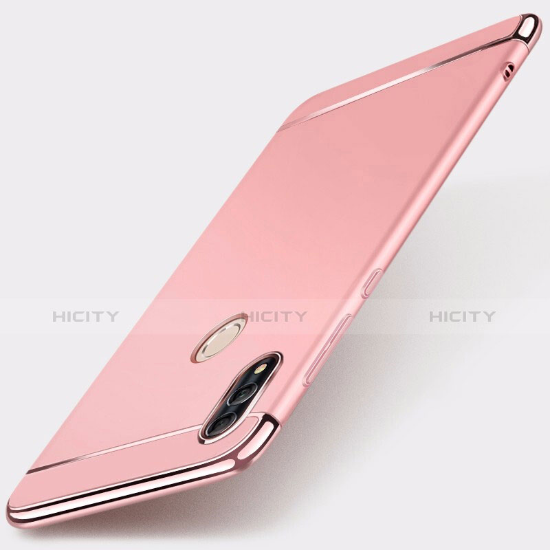 Coque Bumper Luxe Metal et Plastique Etui Housse M01 pour Huawei Honor 10 Lite Or Rose Plus