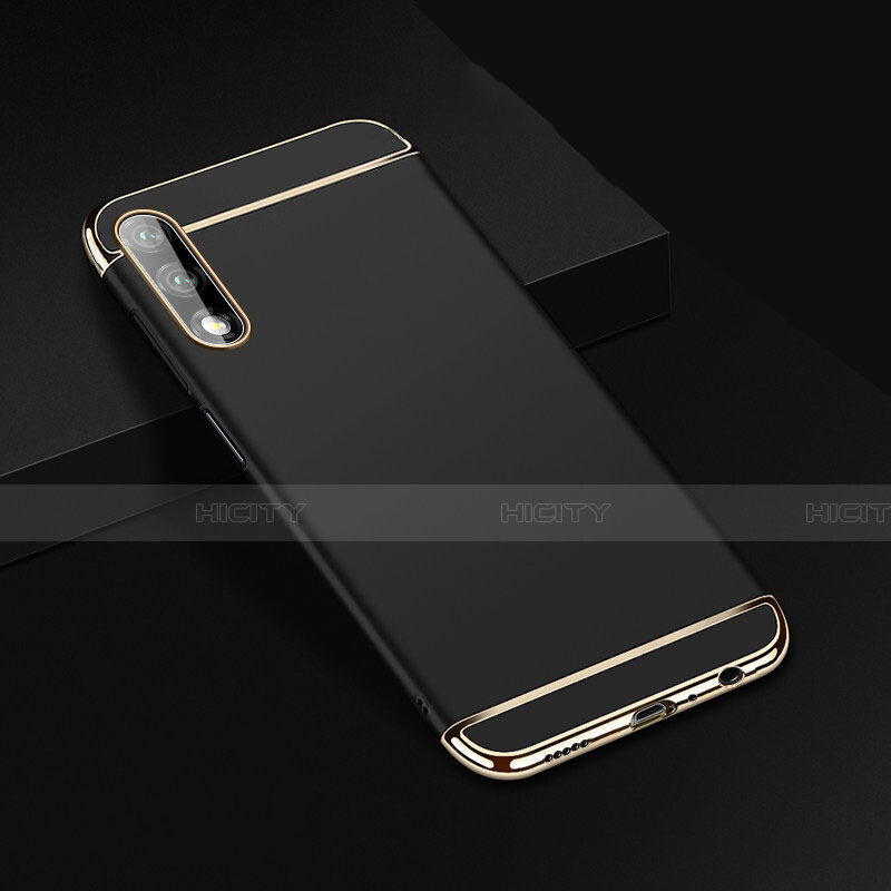 Coque Bumper Luxe Metal et Plastique Etui Housse M01 pour Huawei Honor 9X Noir Plus