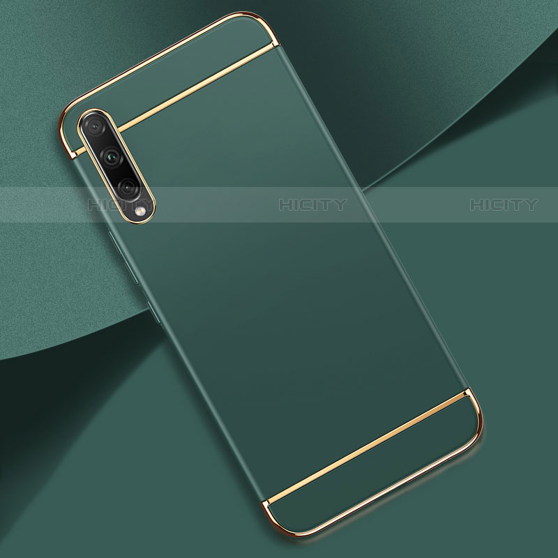 Coque Bumper Luxe Metal et Plastique Etui Housse M01 pour Huawei P smart S Vert Plus