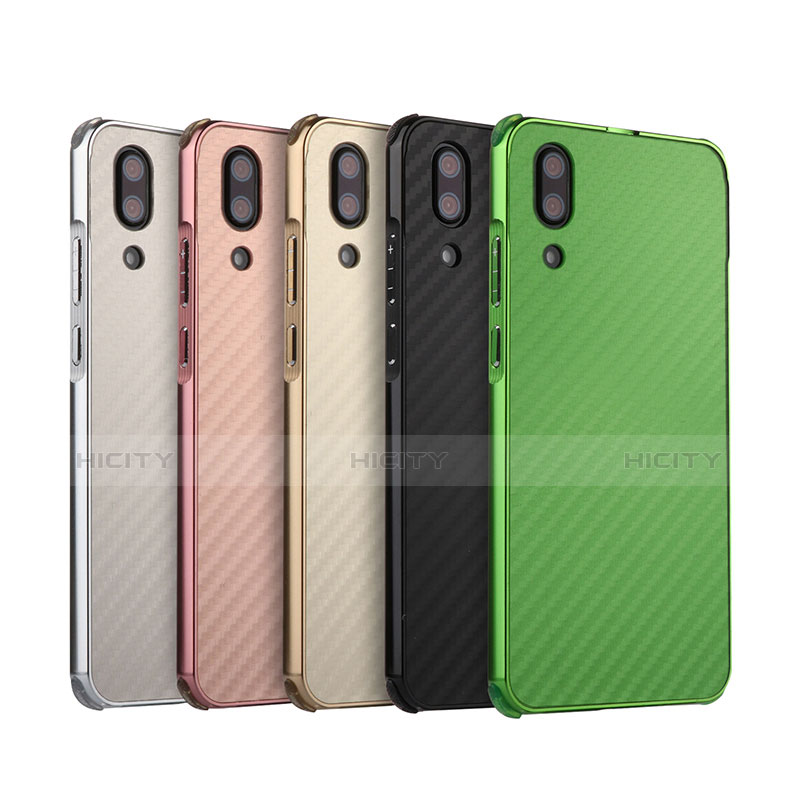 Coque Bumper Luxe Metal et Plastique Etui Housse M01 pour Huawei P20 Plus