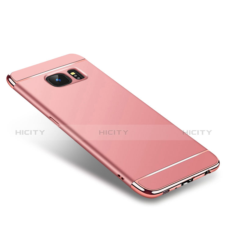 Coque Bumper Luxe Metal et Plastique Etui Housse M01 pour Samsung Galaxy S7 G930F G930FD Plus