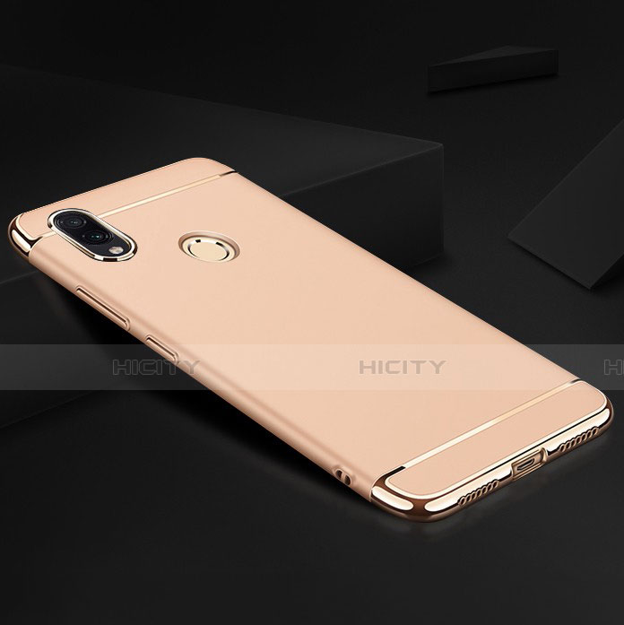 Coque Bumper Luxe Metal et Plastique Etui Housse M01 pour Xiaomi Redmi Note 7 Or Plus