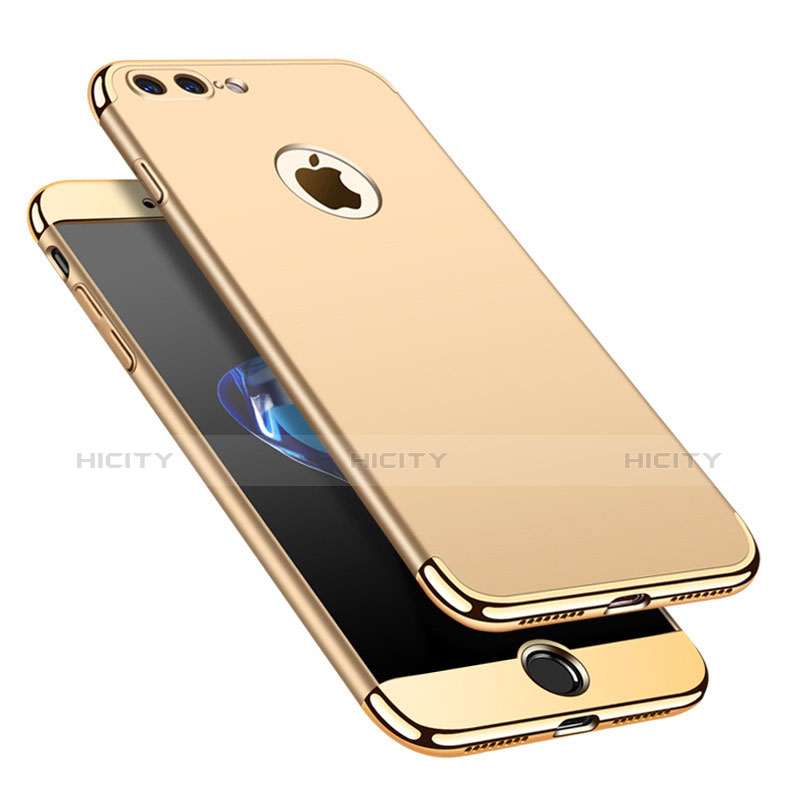 Coque Bumper Luxe Metal et Plastique Etui Housse M02 pour Apple iPhone 7 Plus Or Plus