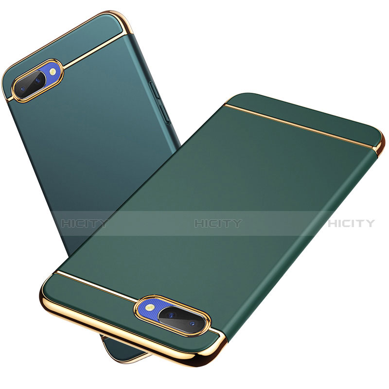 Coque Bumper Luxe Metal et Plastique Etui Housse M02 pour Oppo A12e Plus