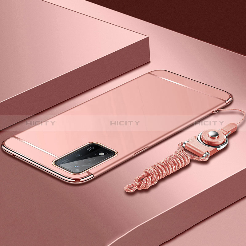 Coque Bumper Luxe Metal et Plastique Etui Housse P01 pour Oppo A93s 5G Plus