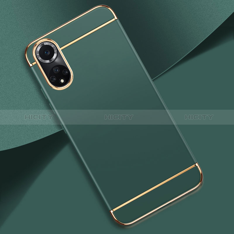 Coque Bumper Luxe Metal et Plastique Etui Housse pour Huawei Honor 50 Pro 5G Vert Nuit Plus