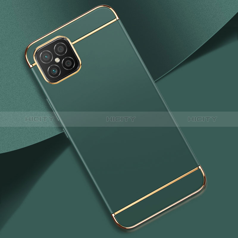 Coque Bumper Luxe Metal et Plastique Etui Housse pour Huawei Nova 8 SE 4G Vert Nuit Plus