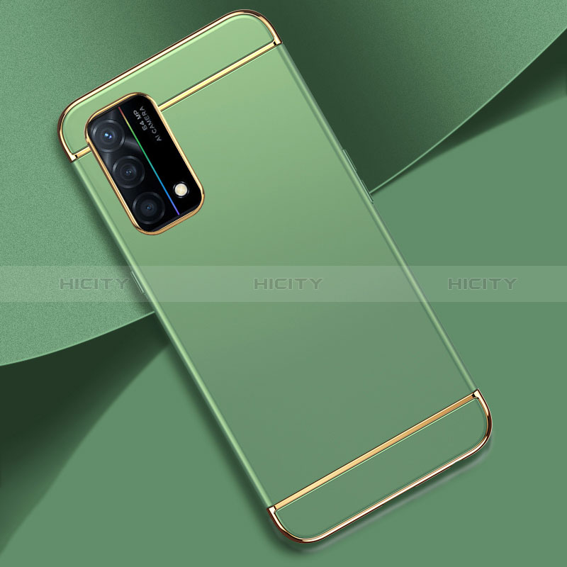 Coque Bumper Luxe Metal et Plastique Etui Housse pour Oppo K9 5G Pastel Vert Plus