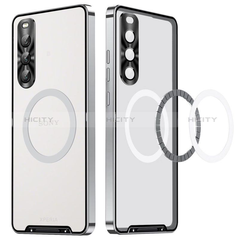 Coque Bumper Luxe Metal et Plastique Etui Housse pour Sony Xperia 10 V Plus