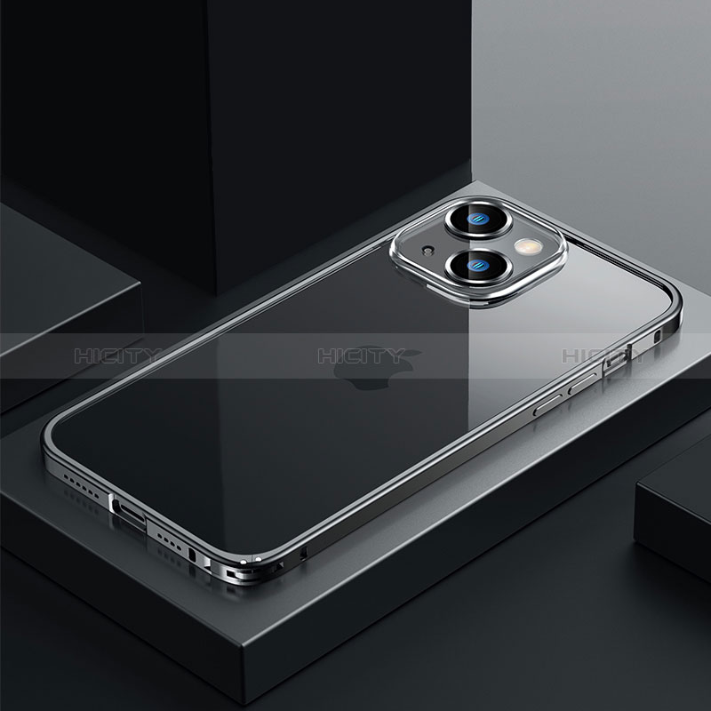 Coque Bumper Luxe Metal et Plastique Etui Housse QC4 pour Apple iPhone 13 Plus