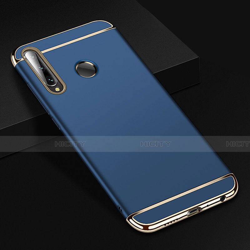 Coque Bumper Luxe Metal et Plastique Etui Housse T01 pour Huawei Honor 20E Bleu Plus