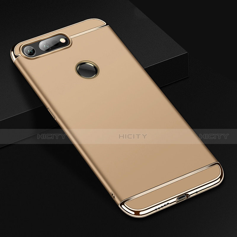 Coque Bumper Luxe Metal et Plastique Etui Housse T01 pour Huawei Honor V20 Or Plus