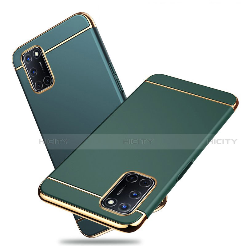 Coque Bumper Luxe Metal et Plastique Etui Housse T01 pour Oppo A52 Plus