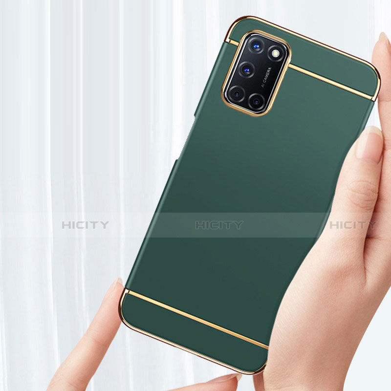 Coque Bumper Luxe Metal et Plastique Etui Housse T01 pour Oppo A72 Plus