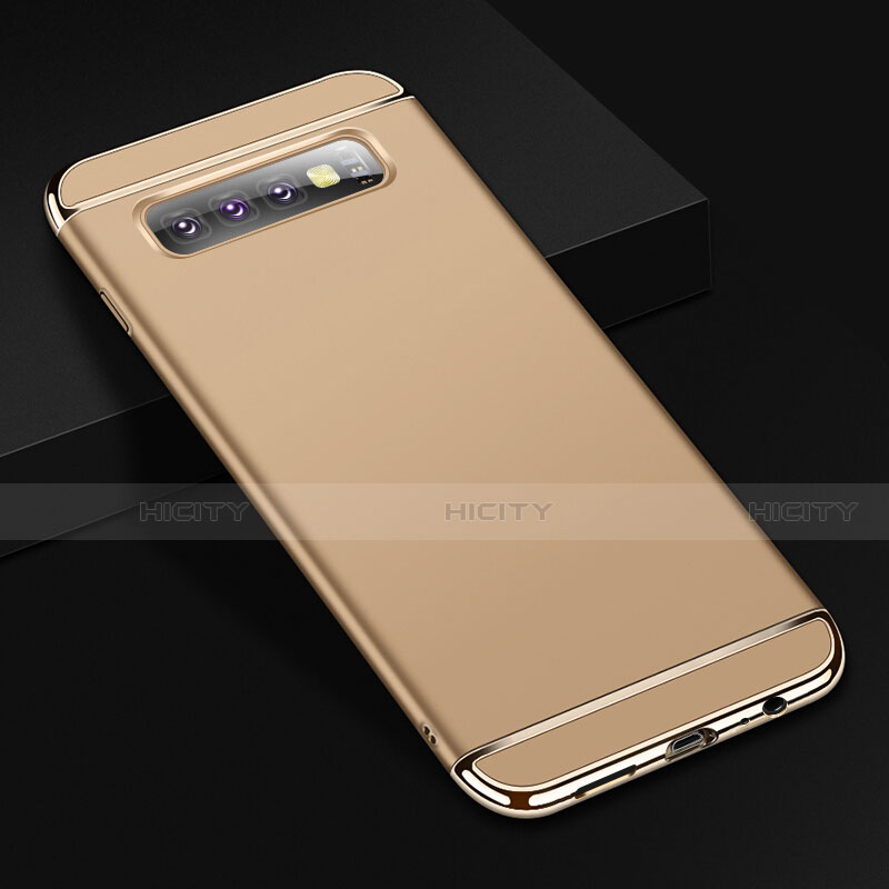 Coque Bumper Luxe Metal et Plastique Etui Housse T01 pour Samsung Galaxy S10 Plus