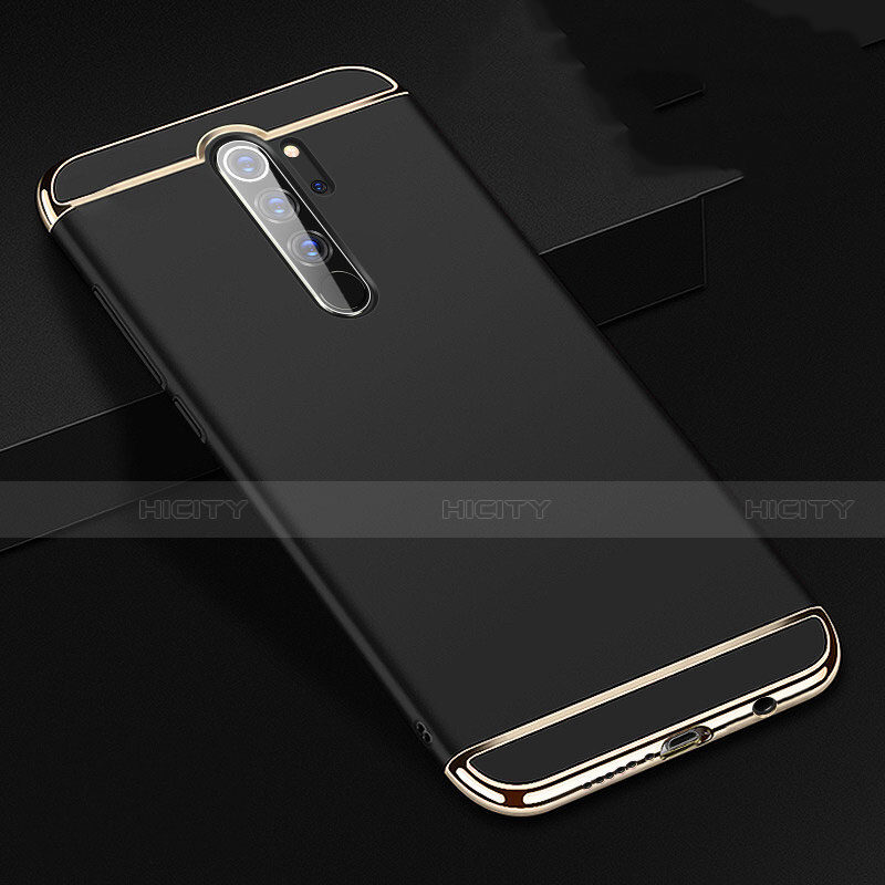 Coque Bumper Luxe Metal et Plastique Etui Housse T01 pour Xiaomi Redmi Note 8 Pro Noir Plus