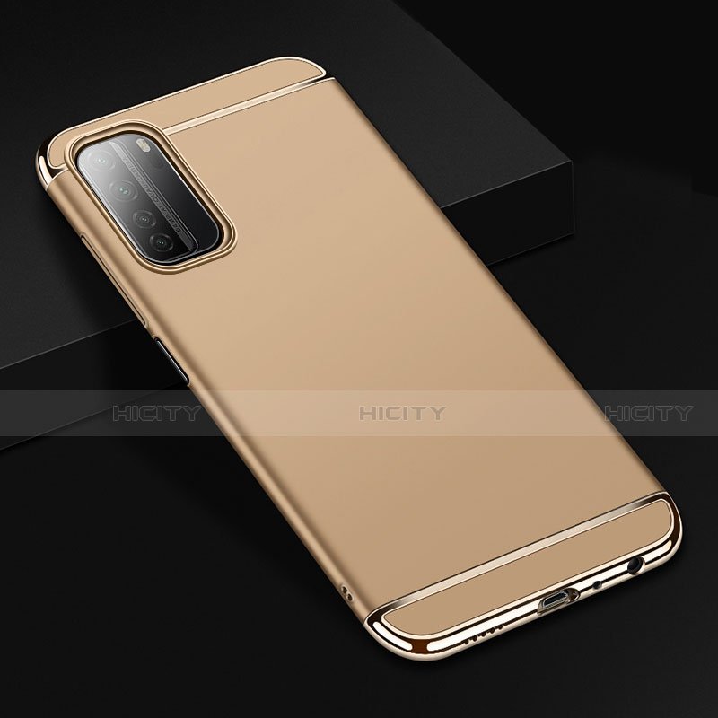 Coque Bumper Luxe Metal et Plastique Etui Housse T02 pour Huawei Nova 7 SE 5G Or Plus