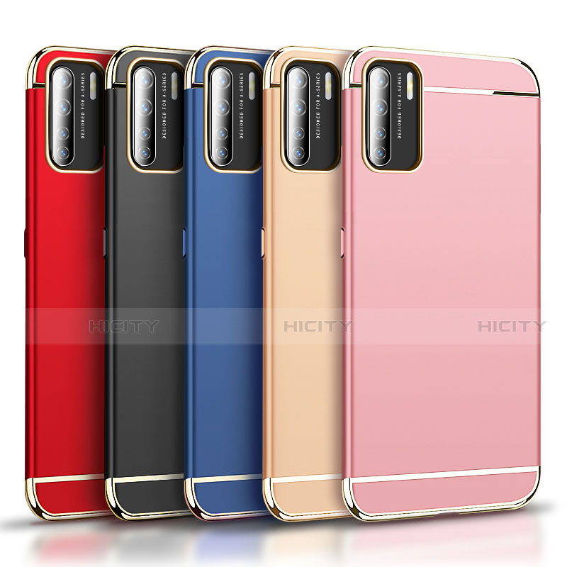 Coque Bumper Luxe Metal et Plastique Etui Housse T02 pour Oppo A91 Plus