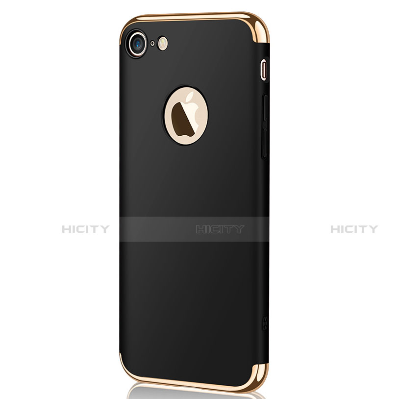 Coque Bumper Luxe Metal et Plastique M02 pour Apple iPhone SE (2020) Noir Plus