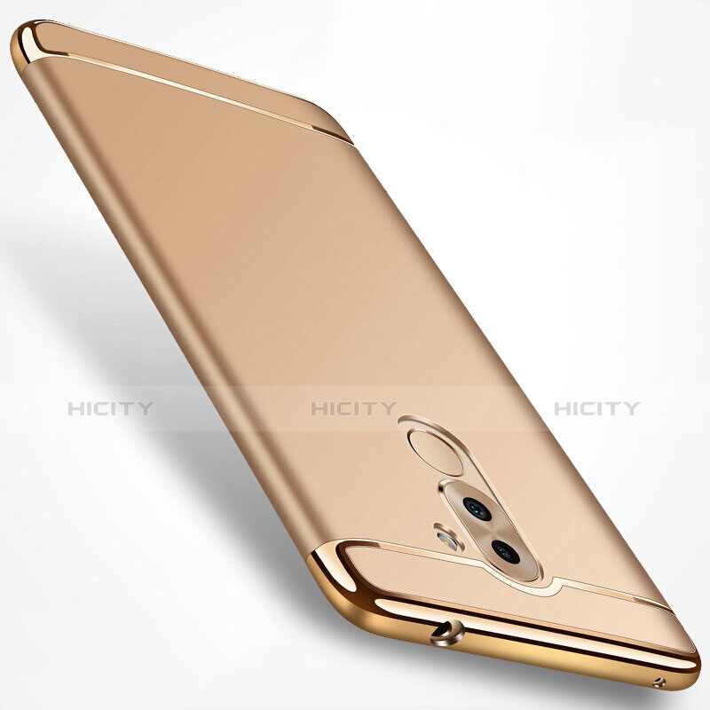 Coque Bumper Luxe Metal et Plastique M02 pour Huawei GR5 (2017) Or Plus