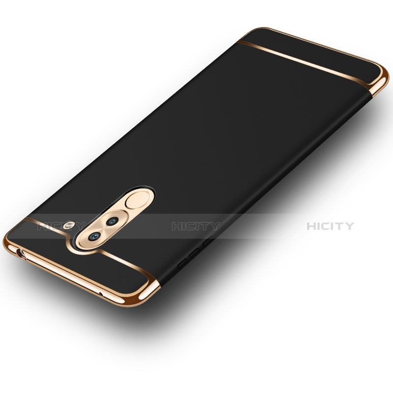 Coque Bumper Luxe Metal et Plastique M03 pour Huawei GR5 (2017) Noir Plus