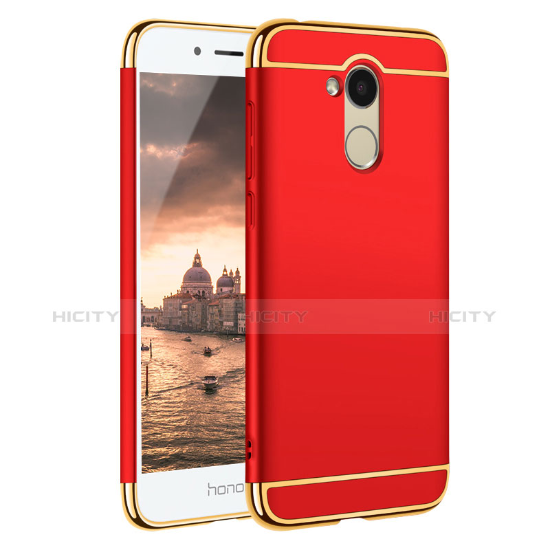 Coque Bumper Luxe Metal et Plastique pour Huawei Honor 6A Rouge Plus