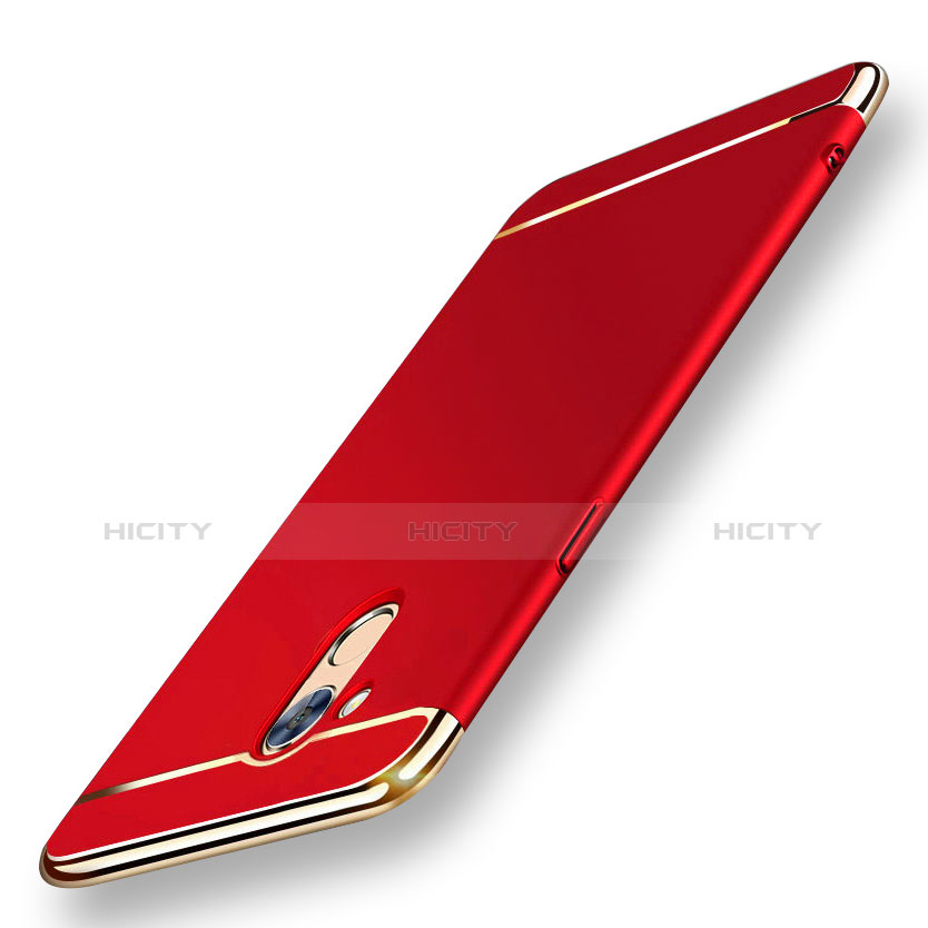 Coque Bumper Luxe Metal et Plastique pour Huawei Honor 6A Rouge Plus