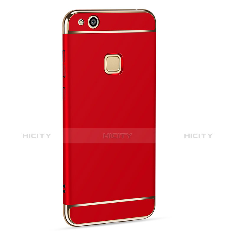 Coque Bumper Luxe Metal et Plastique pour Huawei Honor 8 Lite Rouge Plus