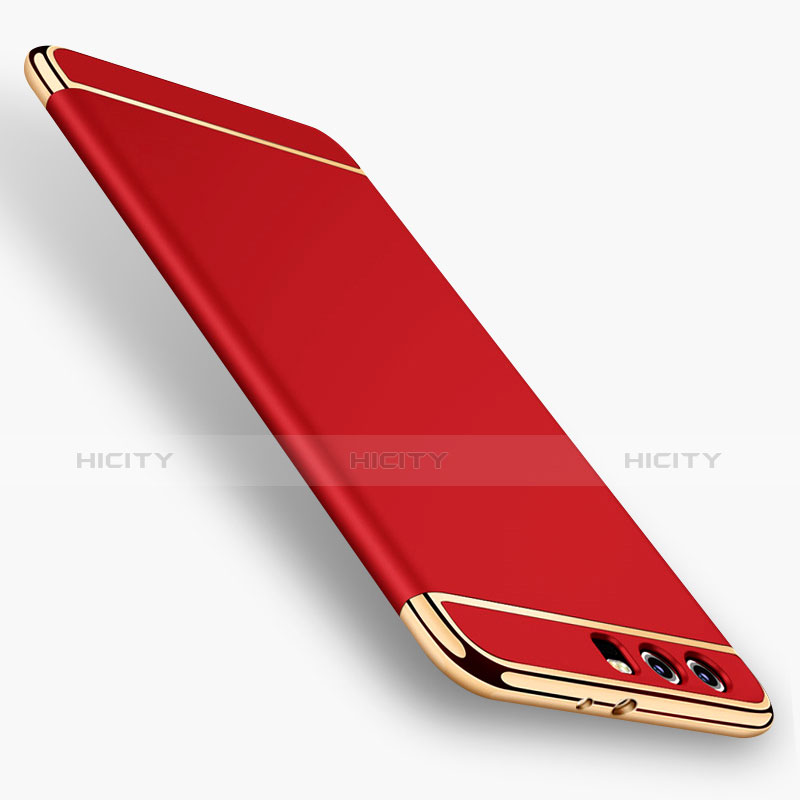 Coque Bumper Luxe Metal et Plastique pour Huawei Honor 9 Rouge Plus