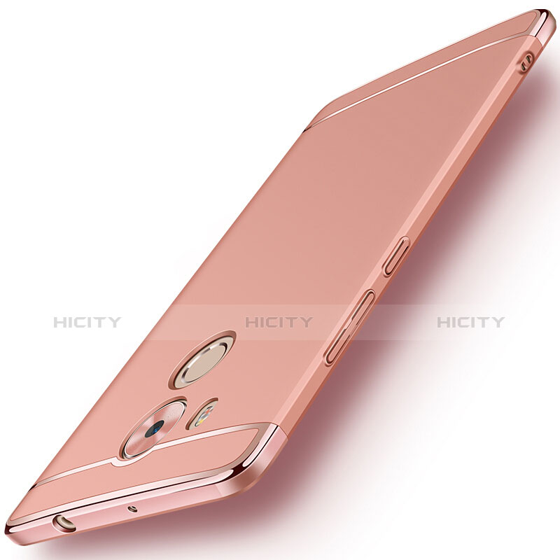 Coque Bumper Luxe Metal et Plastique pour Huawei Mate 8 Or Rose Plus