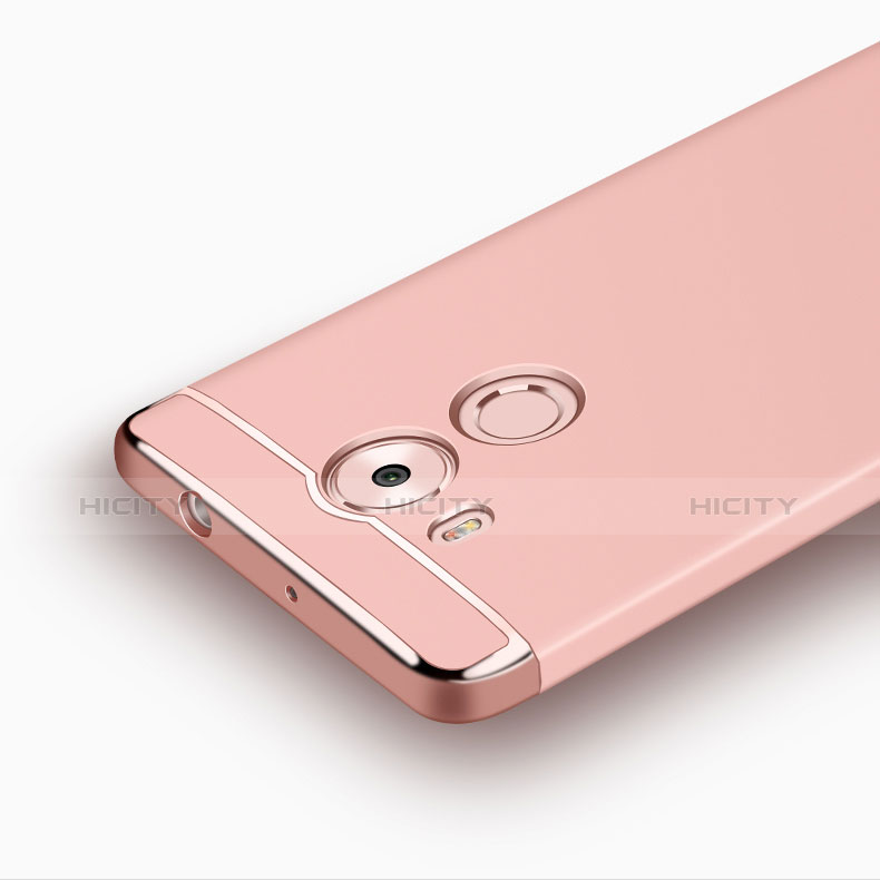 Coque Bumper Luxe Metal et Plastique pour Huawei Mate 8 Or Rose Plus