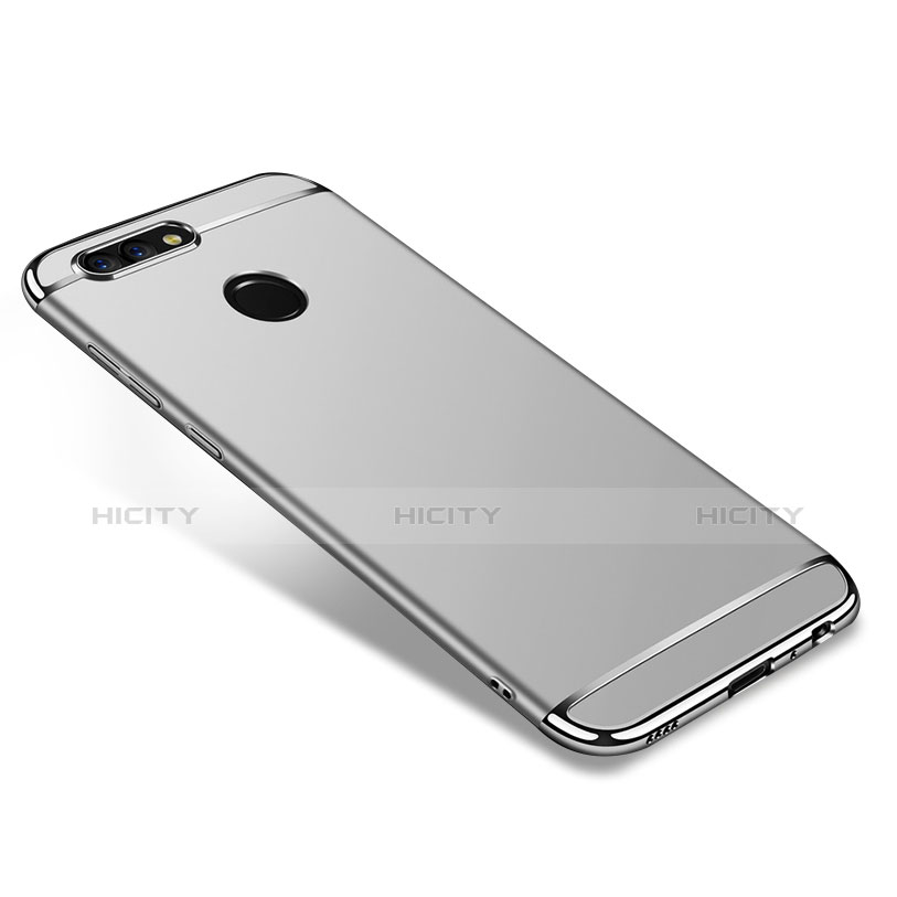 Coque Bumper Luxe Metal et Plastique pour Huawei Nova 2 Argent Plus