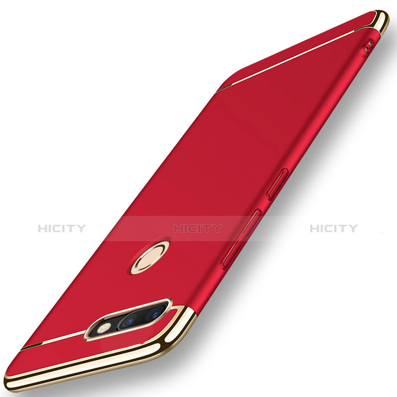 Coque Bumper Luxe Metal et Plastique pour Huawei Nova 2 Rouge Plus