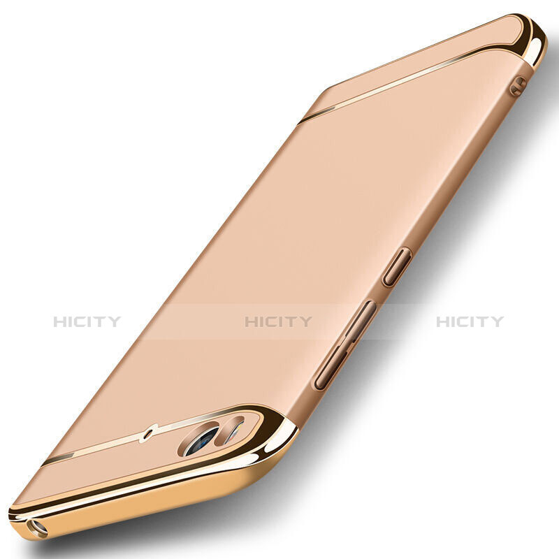 Coque Bumper Luxe Metal et Plastique pour Xiaomi Mi 5S 4G Or Plus