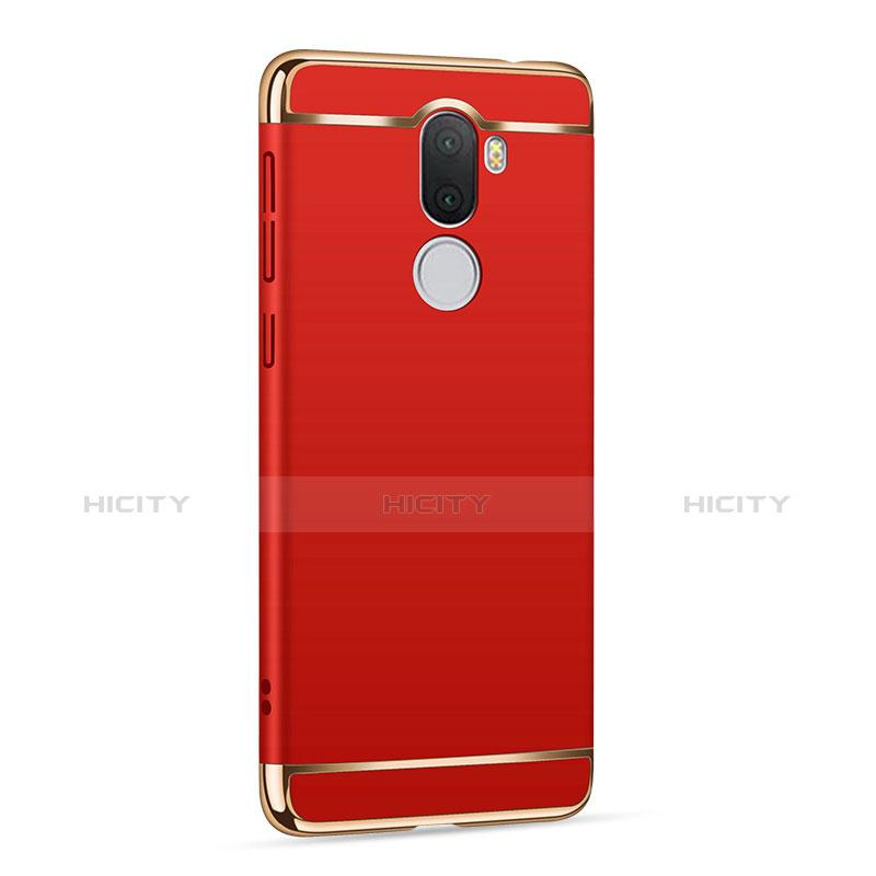 Coque Bumper Luxe Metal et Plastique pour Xiaomi Mi 5S Plus Rouge Plus