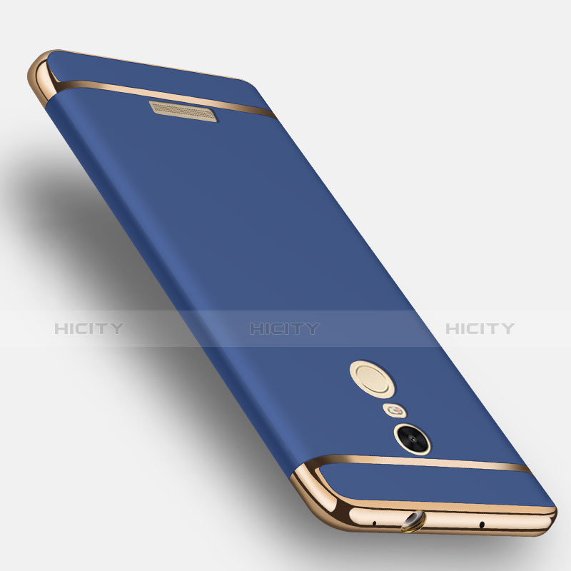 Coque Bumper Luxe Metal et Plastique pour Xiaomi Redmi Note 3 Bleu Plus