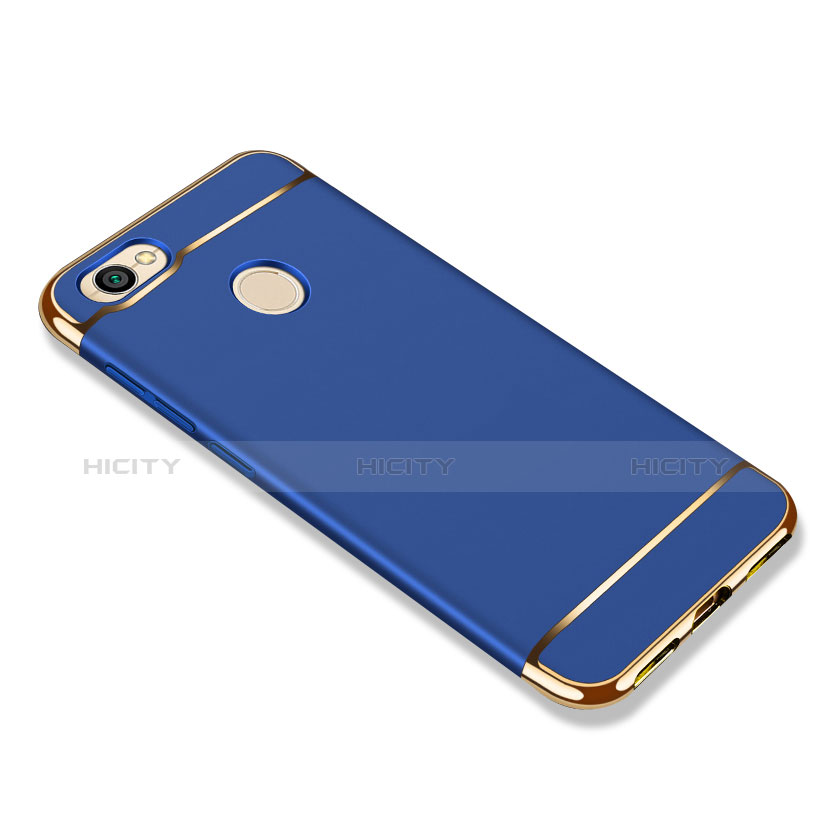 Coque Bumper Luxe Metal et Plastique pour Xiaomi Redmi Note 5A Prime Bleu Plus