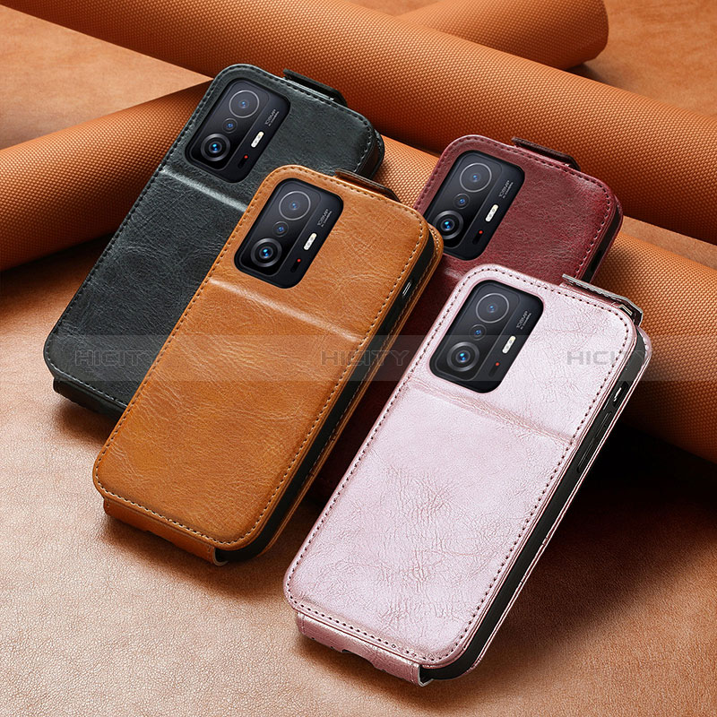 Coque Clapet Portefeuille Cuir S01D pour Xiaomi Mi 11T Pro 5G Plus