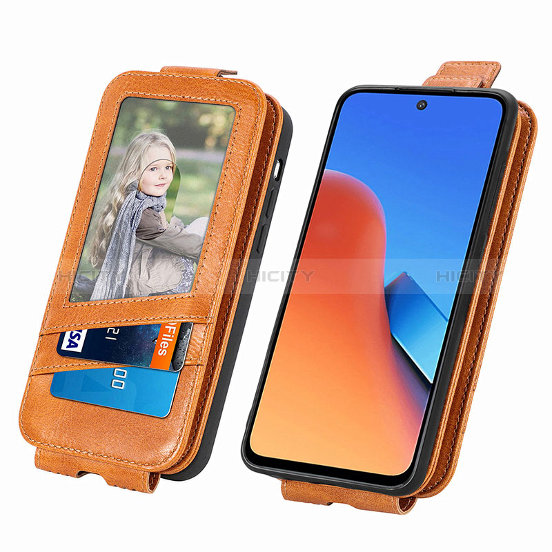 Coque Clapet Portefeuille Cuir S01D pour Xiaomi Redmi 12 4G Plus