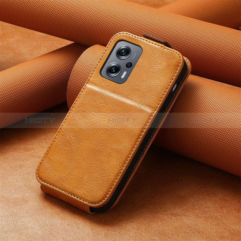 Coque Clapet Portefeuille Cuir S01D pour Xiaomi Redmi K50i 5G Plus