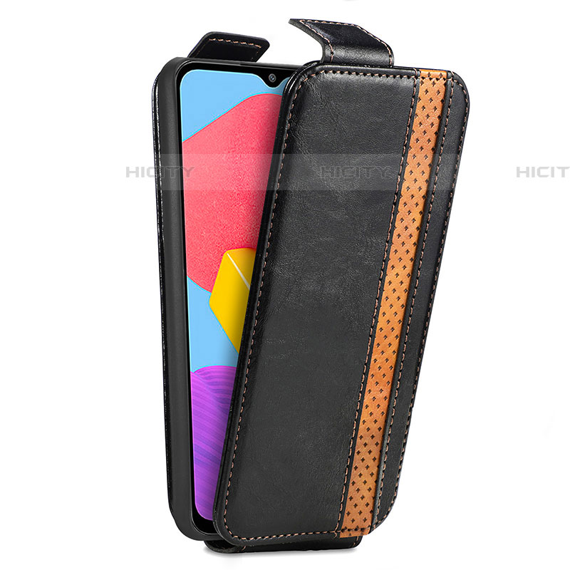 Coque Clapet Portefeuille Cuir S02D pour Samsung Galaxy M13 4G Plus