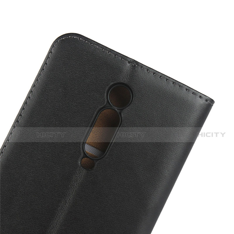 Coque Clapet Portefeuille Livre Cuir K01 pour Xiaomi Mi 9T Pro Noir Plus