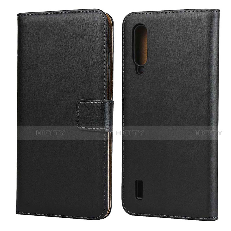 Coque Clapet Portefeuille Livre Cuir K01 pour Xiaomi Mi A3 Noir Plus